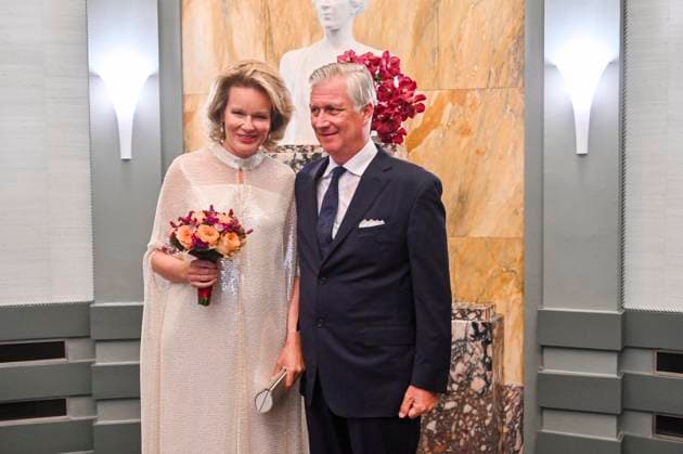 Belgian Royals - Queen Elisabeth Competition Brussels, Belgium. 26 may 2025 : Their Majesties Queen Mathilde and King Philippe during a concert of the Queen Elisabeth Competition in the Bozar of Brussels. Credit : F.Andrieu Agencepeps CC . Brussels Belgium  Copyright: xContentxCurationx F.Andrieu Agencepeps CCx