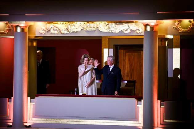 Belgian Royals - Queen Elisabeth Competition Brussels, Belgium. 26 may 2025 : Their Majesties Queen Mathilde and King Philippe during a concert of the Queen Elisabeth Competition in the Bozar of Brussels. Credit : F.Andrieu Agencepeps CC . Brussels Belgium  Copyright: xContentxCurationx F.Andrieu Agencepeps CCx