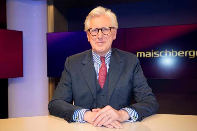 Theo Koll on the ARD talk show maischberger in Studio Berlin Adlershof Berlin, 26 05 2025 Foto:xT.xBartillax xFuturexImagex maischberger2605_5509