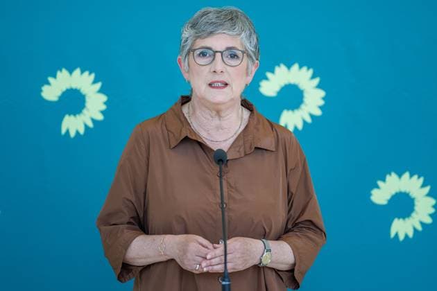 Bündnis 90 Die Grünen im Bundestag Britta Haßelmann from Bündnis 90 Die Grünen im Bundestag on 3 06 25 in Berlin Berlin Berlin Germany Reichstag