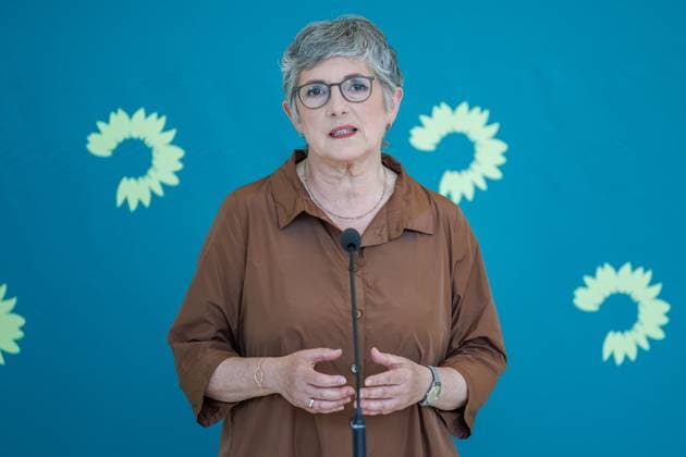 Bündnis 90 Die Grünen im Bundestag Britta Haßelmann from Bündnis 90 Die Grünen im Bundestag on 3 06 25 in Berlin Berlin Berlin Germany Reichstag