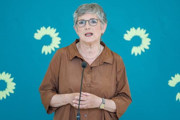 Bündnis 90 Die Grünen im Bundestag Britta Haßelmann from Bündnis 90 Die Grünen im Bundestag on 3 06 25 in Berlin Berlin Berlin Germany Reichstag