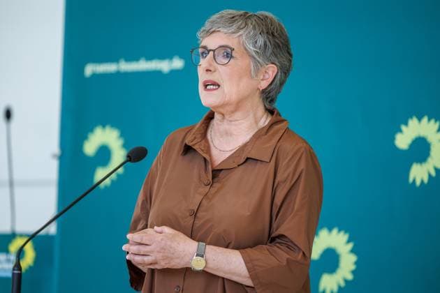 Bündnis 90 Die Grünen im Bundestag Britta Haßelmann from Bündnis 90 Die Grünen im Bundestag on 3 06 25 in Berlin Berlin Berlin Germany Reichstag