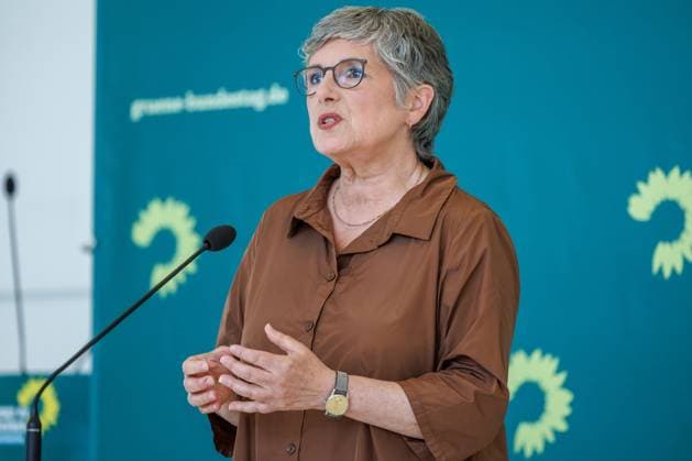 Bündnis 90 Die Grünen im Bundestag Britta Haßelmann from Bündnis 90 Die Grünen im Bundestag on 3 06 25 in Berlin Berlin Berlin Germany Reichstag