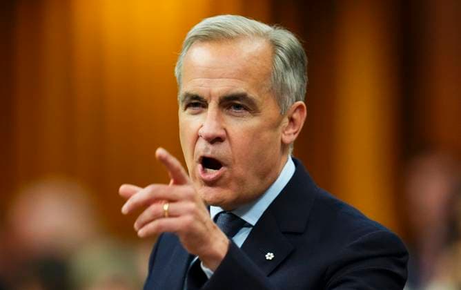June 3, 2025, Ottawa, On, CANADA: Prime Minister Mark Carney answers during question period in the House of Commons on Parliament Hill in Ottawa on Tuesday, June 3, 2025. Ottawa CANADA  - ZUMAc35_ 20250603_zaf_c35_018 Copyright: xSeanxKilpatrickx