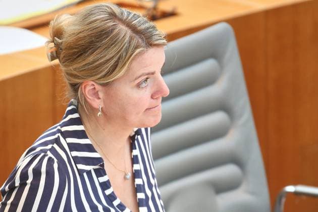 Düsseldorf, NRW, Germany, 04 06 2025 State Parliament 96 Session Christina Schulze Föcking, CDU Copyright: xdtsxNachrichtenagenturx dts_69975