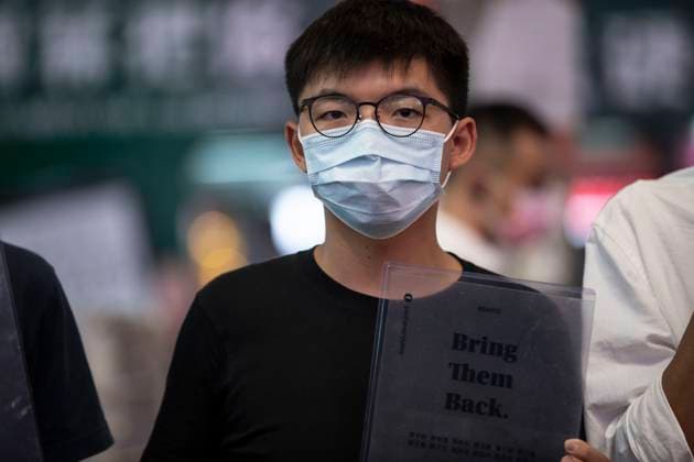 June 6, 2025, Hong Kong, China: Pro-democracy activist and politician Joshua Wong was brought from prison to court for a mention after being charged under Hong Kong National Security Law with conspiring to collude with foreign forces to endanger national security.? According to the prosecution™s summary, Wong allegedly conspired with fellow activist Nathan Law and others whose identities are unknown to urge foreign governments, institutions or individuals to impose sanctions on China and Hong Kong between July and November 2020. Hong Kong China - ZUMAs197 20250606_aab_s197_003 Copyright: xMayxJamesx