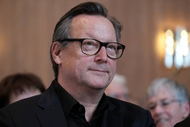 13 06 2025 xkhx Kassel City Hall The actor, audio book narrator and author Matthias Brandt receives the German Language Award 2025 from the Henning Kaufmann Foundation Picture shows Matthias Brandt KH