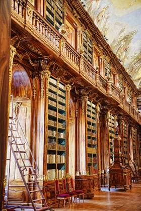 Bibliothek von Kloster Strahov, Prag Bibliothek von Kloster Strahov, Prag (License=RF) Copyright: xZoonar.com HGVorndranx 23530808