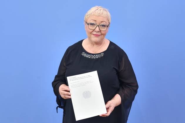 Berlin, Germany, 17 06 2025 Federal Press Conference Annual Report 2025 35 Years of German Unity Communicating the value of freedom to society Evelyn Zupke, SED Victims Representative to the German Bundestag Copyright: xdtsxNachrichtenagenturx dts_71197