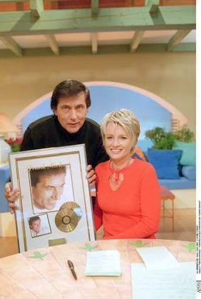 FRANK MICHAEL sein DOUBLE DISK D Gold EMISSION SOPHIE DAVANT Plan AMERIKANISCH Frankreich  Copyright: xCOADICxGUIRECx xBESTIMAGExCOADICxGUIRECx xBESTIMAGEx
