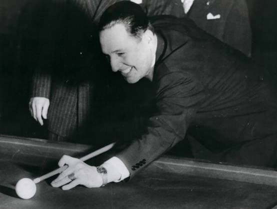 Argentina Falkland Islands Paraguay 10 October 1954 the President makes the first Shock Billiards Championship in Buenos Aires General Juan D Peron Dictator from Argentina opened before short the Billiards World Championship at famous Luna Park in Buenos Aires Keystone Photo shows General Peron smiles, as he the first Shock to Opening the Champi  Copyright: xUnitedxArchivesx xkpaxKeystonex 19541010_baf_k09_107