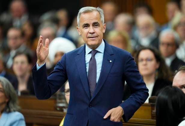June 10, 2025, Ottawa, On, CANADA: Prime Minister Mark Carney answers a question during question period in the House of Commons on Parliament Hill in Ottawa on Tuesday, June 10, 2025. Ottawa CANADA  - ZUMAc35_ 20250610_zaf_c35_164 Copyright: xSeanxKilpatrickx