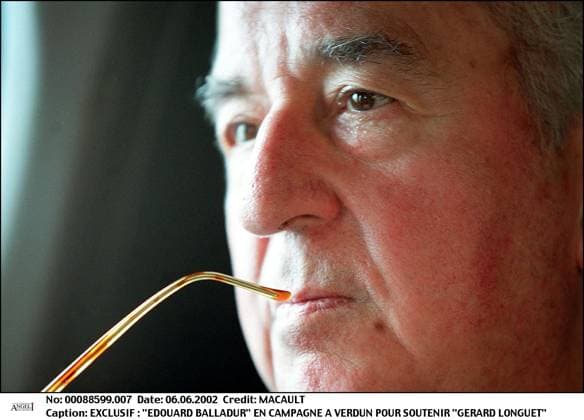 EXKLUSIV EDOUARD BALLADUR IN Kampagne A VERDUN für stützen GERARD LONGUET Porträt  Copyright: xJEANxLOUISxMACAULTx xBESTIMAGExJEANxLOUISxMACAULTx xBESTIMAGEx