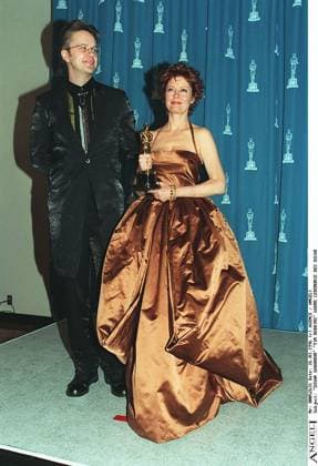 SUSAN SARANDON TIM ROBBINS 68EME ZEREMONIE DES OSCARS 1996 LOS ANGELES voll Fuß Schauspielerin REGISSEUR TROPHEE  Copyright: xAGENCEx xBESTIMAGExAGENCEx xBESTIMAGEx