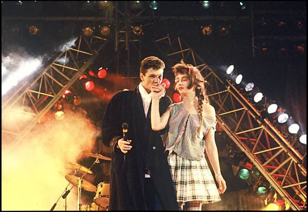 Archiv MARC LAVOINE und CATHERINE RINGER A L Geburtstag von Kanal mehr IN 1985 Archiv Plan AMERIKANISCH PLATEAU von TELE SZENE Kanal mehr Frankreich  Copyright: xAGENCEx xBESTIMAGExAGENCEx xBESTIMAGEx