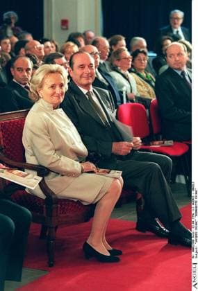 JACQUES CHIRAC BERNADETTE CHIRAC SCHULE DIE Haus D BILDUNG von DIE LEGION D EHRUNG Heiliger DENIS voll Fuß 1ERE Dame PRÄSIDENT REPUBLIK  Copyright: xAGENCEx xBESTIMAGExAGENCEx xBESTIMAGEx