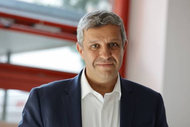 Raed Saleh, District Chairman of the SPD Spandau, Member of Parliament and Chairman of the SPD Parliamentary Group, Germany, Berlin, SPD Spandau and the Social Climate Protection Forum of the SPD Berlin invite you to Spandau 2035 Socially Just Climate Neutral