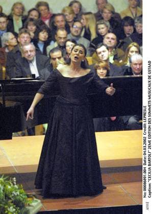 Info Cecilia Bartoli namens auf die Haupt von l Oper von Monte Carlo in 2023 CECILIA BARTOLI 2EME EDITION DES SOMMETS MUSUCAUX von GSTAAD voll Fuß  Copyright: xAGENCEx xBESTIMAGExAGENCEx xBESTIMAGEx