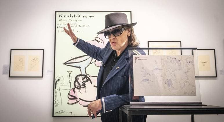 Udo lindenberg FOR EDITORIAL PURPOSES ONLY EDITORIAL USE ONLY p Preview of the Udo Lindenberg exhibition on Thursday, June 26, 2025 at Schloß oberhausen Germany NRW Oberhausen Copyright KaixKitschenberg Copyright: KaixKitschenberg doc818yap83y82kf7nv4p3 ,EDITORIAL USE ONLY Copyright: KaixKitschenberg