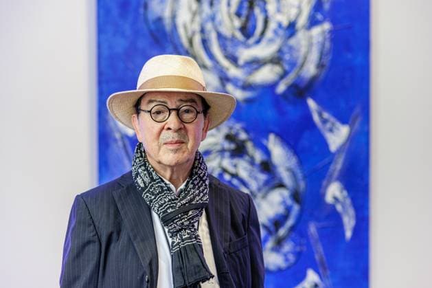 27 06 2025 Düsseldorf The Erdmann Gallery in Düsseldorf Angermund is showing a selection of current works by the German-Japanese multimedia artist Kanjo Také under the title A ROSE IS A ROSE IS A ROSE Düsseldorf Erdmann Gallery North Rhine-Westphalia Germany