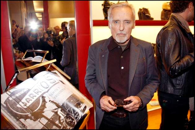 DENNIS HOPPER BOOK LAUNCH AT THE HOGAN BOUTIQUE, PARIS Dennis Hopper Book Launch In Paris France  Copyright: xBERTRANDxRINDOFFxPETROFFx xBESTIMAGExBERTRANDxRINDOFFxPETROFFx xBESTIMAGEx