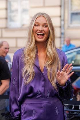 Fashion Week Berlin Marc Cain Guests and Show Romee Strijd at the Marc Cain Fashion Show A Quiet Rebellion as part of the Berlin Fashion Week at Pei Bau on 01 07 2025 in Berlin Copyright: xEventpressxKochanx