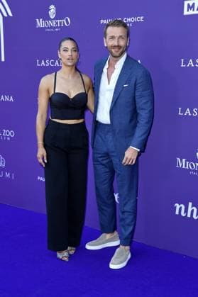 Amira Aly with boyfriend Christian Düren at the LASCANA SUMMER CLUB as part of Berlin Fashion Week at Maaya in Berlin on 02 07 2025