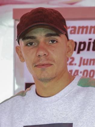 Deutschrapper Capital Bra auf Promotour am 22.06.2018 in Magdeburg, Deutschrapper Capital Bra auf Promotour am 22. Juni 2018 in Magdeburg Deutsch rapper Capital Bra auf Promotour am 22.06.2018 in Magdeburg, German rapper Capital Bra on promotional tour on June 22, 2018 in Magdeburg Copyright: imageBROKER AxelxKammerer ibliqx10591038.jpg