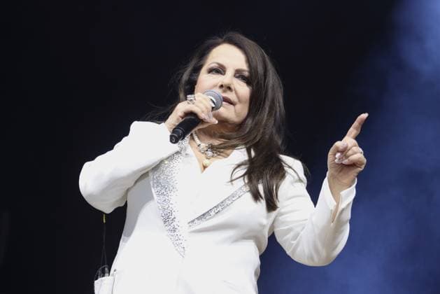 Singer Marianne Rosenberg Berliner Rundfunk Open Air 2025 on 05 07 2025 Parkbühne Wuhlheide Copyright: xmix1x xMatthiasxBaranx