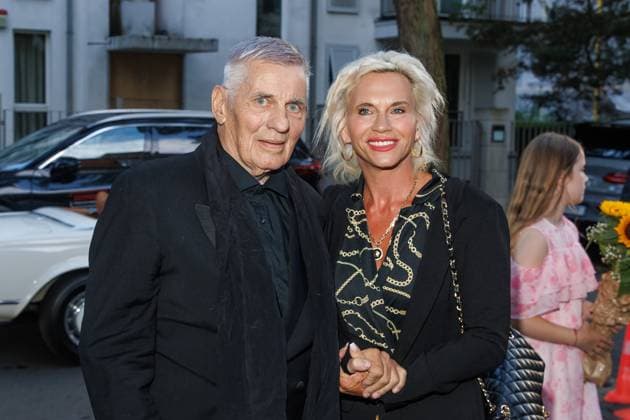 International Emmy Award Semi Final Round of Judging Heinz Hoenig and Annika Kärsten Hoenig at the Semi Final Round of Judging of the International Emmy Award at the Schlosshotel Berlin by Patrick Hellmann on 07 07 2025 in Berlin Copyright: xEventpressxKochanx