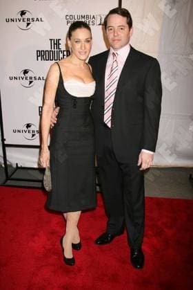 SARAH JESSICA PARKER and MATTHEW BRODERICK, arrives for the premiere of The Producers held at the Ziegfeld Theater, New York City, New York, United States PNP WENN 398928