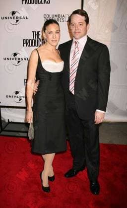 SARAH JESSICA PARKER and MATTHEW BRODERICK, arrives for the premiere of The Producers held at the Ziegfeld Theater, New York City, New York, United States PNP WENN 398929