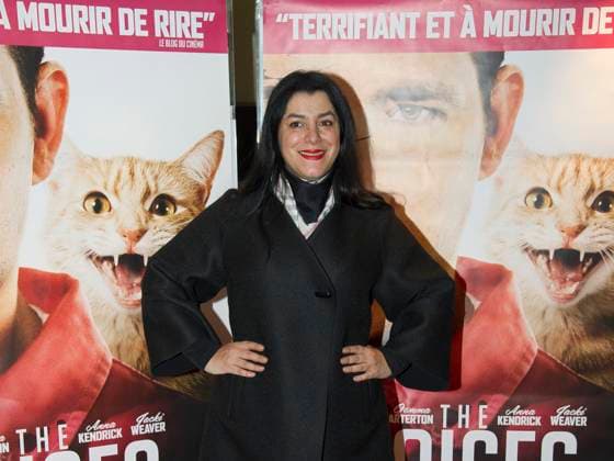 Director Marjane Satrapi at the premiere of her film The Voices in Paris on March 9, 2015 Paris France  Copyright: xPierrexPerusseaux xBestimagexPierrexPerusseaux xBestimagex