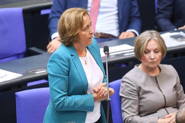 Berlin, Germany, 09 07 2025 German Bundestag 17 Bundestag session Budget week Beatrix von Storch asks a question Copyright: xdtsxNachrichtenagenturx dts_74303