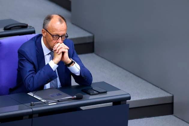 Federal Chancellor Friedrich Merz CDU at the 19 session of the 21 German Bundestag in the Reichstag building Berlin, 11 07 2025 Berlin Capital Germany Copyright: xChristophxHardtx