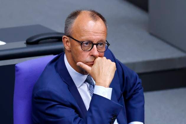Federal Chancellor Friedrich Merz CDU at the 19 session of the 21 German Bundestag in the Reichstag building Berlin, 11 07 2025 Berlin Capital Germany Copyright: xChristophxHardtx