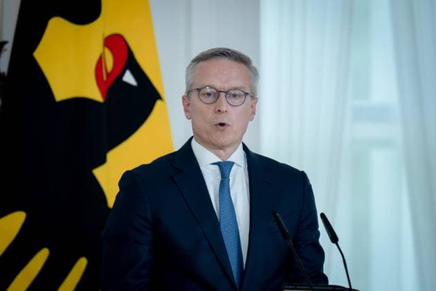 Karsten Wildberger, Federal Minister Schloss Bellevue, Berlin, Presentation of the final report for an effective state, Karsten Wildberger, Federal Minister for Digitalization and State Modernization Berlin Berlin GER