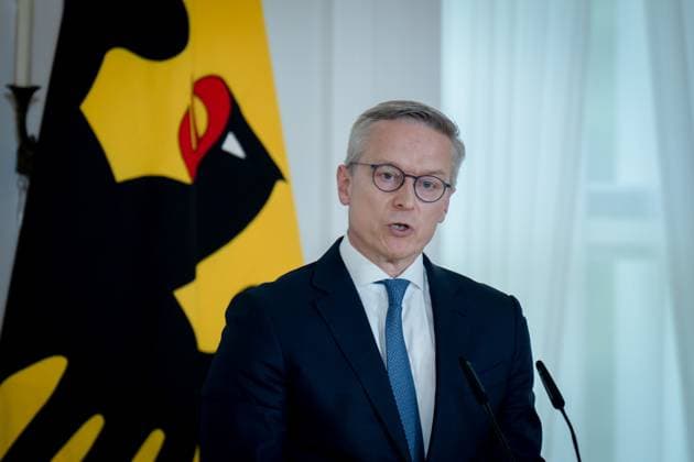 Karsten Wildberger, Federal Minister Schloss Bellevue, Berlin, Presentation of the final report for an effective state, Karsten Wildberger, Federal Minister for Digitalization and State Modernization Berlin Berlin GER