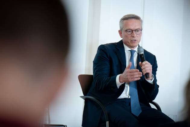 Karsten Wildberger, Federal Minister Schloss Bellevue, Berlin, Presentation of the final report for an effective state, Karsten Wildberger, Federal Minister for Digitalization and State Modernization Berlin Berlin GER