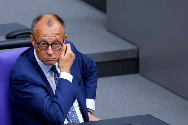 Federal Chancellor Friedrich Merz CDU at the 19 session of the 21 German Bundestag in the Reichstag building Berlin, 11 07 2025 Berlin Capital Germany Copyright: xChristophxHardtx