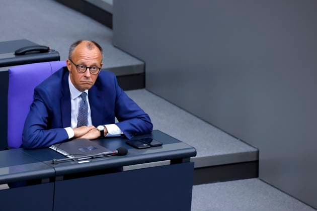 Federal Chancellor Friedrich Merz CDU at the 19 session of the 21 German Bundestag in the Reichstag building Berlin, 11 07 2025 Berlin Capital Germany Copyright: xChristophxHardtx