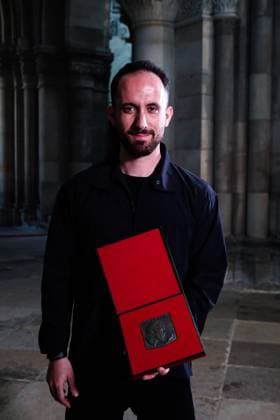 Prize winner and pianist Igor Levit Ceremony for the Kaiser Otto Prize Award of the State Capital Magdeburg on July 2, 2025 in Magdeburgs St Mauriti