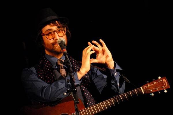 Sean Lennon performing at St. James Church to promote his new album Friendly Fire London, England - 09.11.06, London, United Kingdom Stephanie Methven WENN 951024.jpg