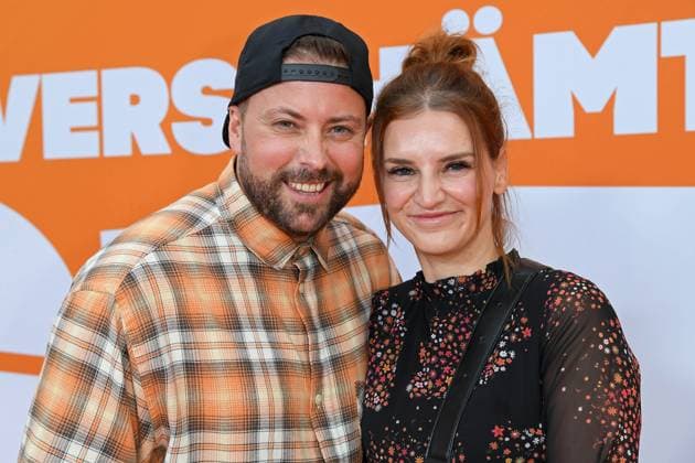 Felix von Jascheroff with girlfriend Sophie Winterberg at the RTL MEZZO MIX launch party at Villa Westend in Berlin on 17 07 2025