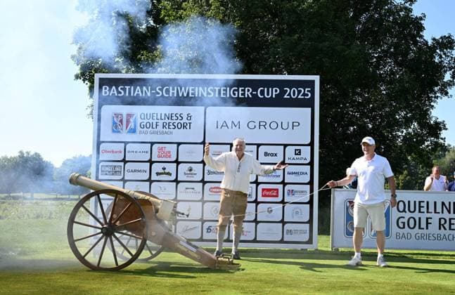 Bastian Schweinsteiger 2 Bastian Schweinsteiger Cup at the Quellness Golf Resort in Bad Griesbach , July 19, 2025
