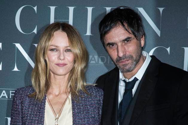 Vanessa Paradis et son compagnon Samuel Benchetrit réalisateur Avant première du film Chien au cinéma MK2 Bibliothèque à Paris, France, le 5 mars 2018 Olivier Borde Bestimage Celebs attending the Dog Chien Premiere at MK2 Bibliotheque cinema in Paris, France, on March 5th, 2018 Paris France  Copyright: xOLIVIERxBORDEx xBESTIMAGExOLIVIERxBORDEx xBESTIMAGEx
