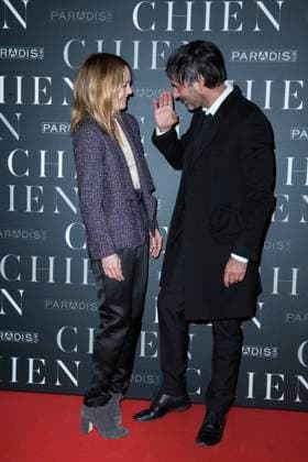 Vanessa Paradis et son compagnon Samuel Benchetrit réalisateur Avant première du film Chien au cinéma MK2 Bibliothèque à Paris, France, le 5 mars 2018 Olivier Borde Bestimage Celebs attending the Dog Chien Premiere at MK2 Bibliotheque cinema in Paris, France, on March 5th, 2018 Paris France  Copyright: xOLIVIERxBORDEx xBESTIMAGExOLIVIERxBORDEx xBESTIMAGEx