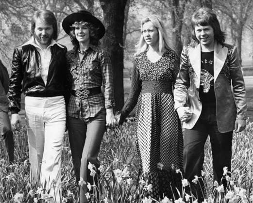 Pop music group ABBA 1972 1982 9 April 1974 – London, England, United Kingdom – a the dominant Forces the Pop music was a Group from Sweden called ABBA , a musical Unit, existing from Two Couples, the with Distance to most successful ACT This Decades was at Picture at Hyde Par  Copyright: xUnitedxArchivesx xkpaxKeystonex 19740409_olc_k09_101 !ACHTUNG AUFNAHMEDATUM GESCHÄTZT!