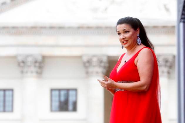 22 07 2025, Anna Netrebko, Singer, Classic open Air 2025, in Berlin, Gendarmenmarkt, Berlin Germany, Germany